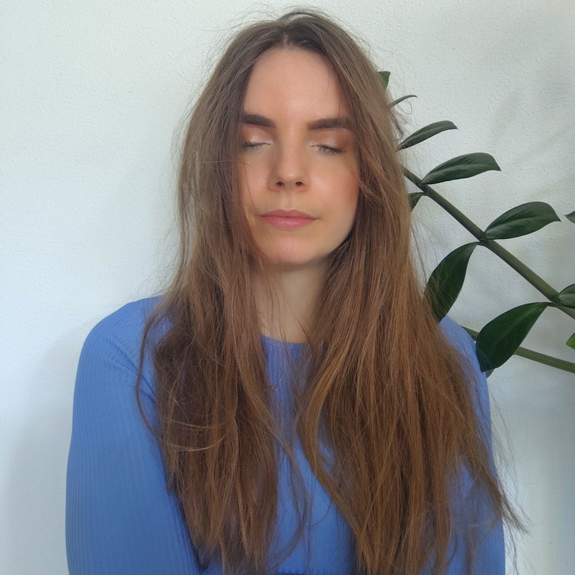 Charlotte mediteert